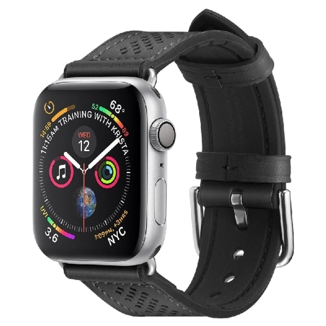 Ремешок для Apple Watch 5 / 4 (44мм) Spigen (062MP25079) Watch Band Retro Fit Black