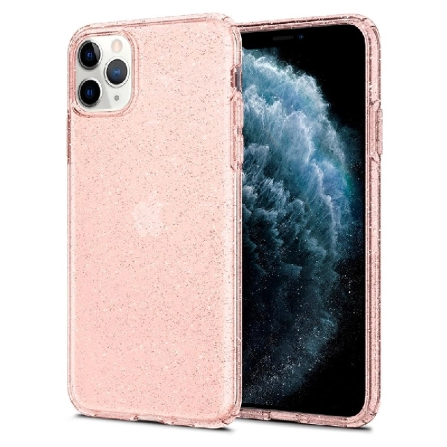 Чехол для iPhone 11 Pro Spigen (077CS27230) Liquid Crystal Glitter Rose Quartz