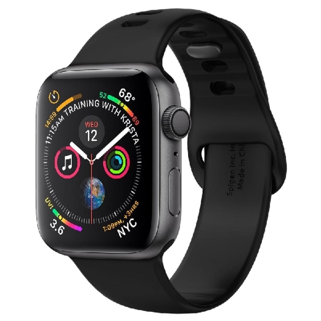 Ремешок для Apple Watch 5 / 4 (40мм) Spigen (061MP25405) Watch Band Air Fit Black