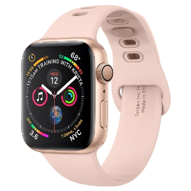 Ремешок для Apple Watch 5 / 4 (40мм) Spigen (061MP25406) Watch Band Air Fit Rose Gold