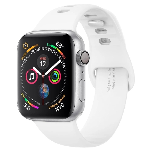 Ремешок для Apple Watch 5 / 4 (40мм) Spigen (061MP25407) Watch Band Air Fit White