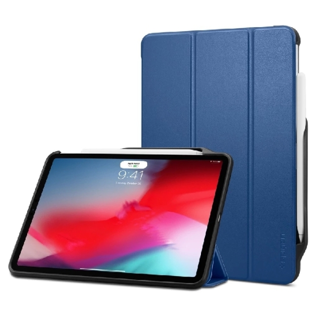 Чехол для iPad Pro 11 (2018) Spigen (067CS25213) Smart Fold 2 Blue
