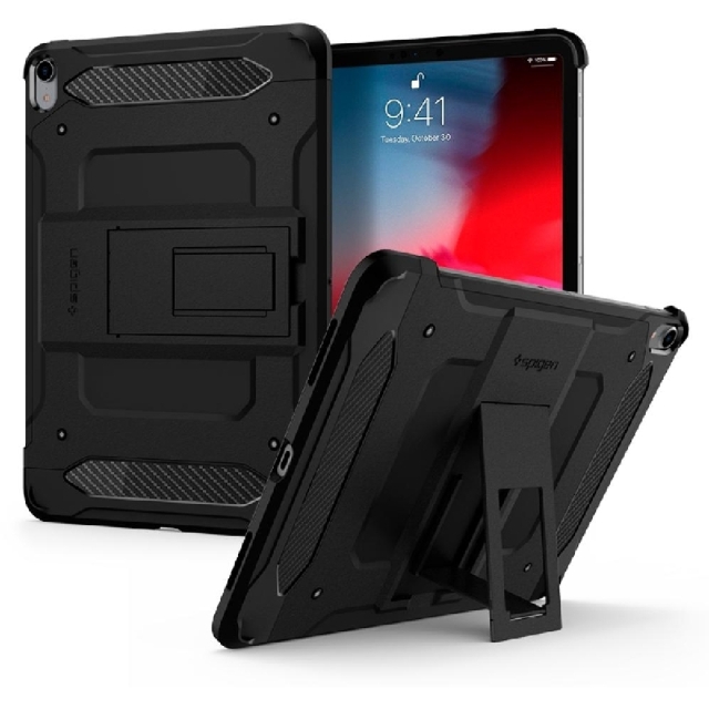 Чехол для iPad Pro 11 (2018) Spigen (067CS25221) Tough Armor TECH Black