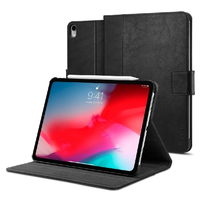 Чехол для iPad Pro 11 (2018) Spigen (067CS25644) Stand Folio Black