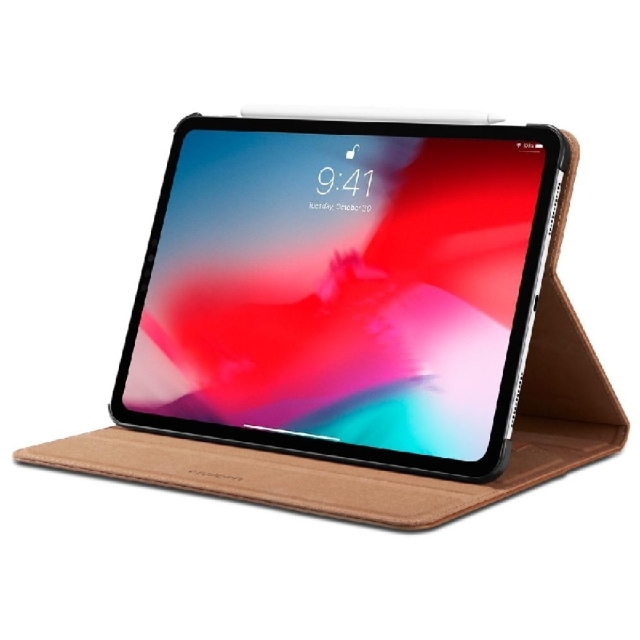 Чехол для iPad Pro 11 (2018) Spigen (067CS25645) Stand Folio Brown
