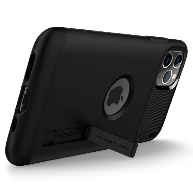 Чехол для iPhone 11 Pro Max Spigen (075CS27055) Slim Armor Black