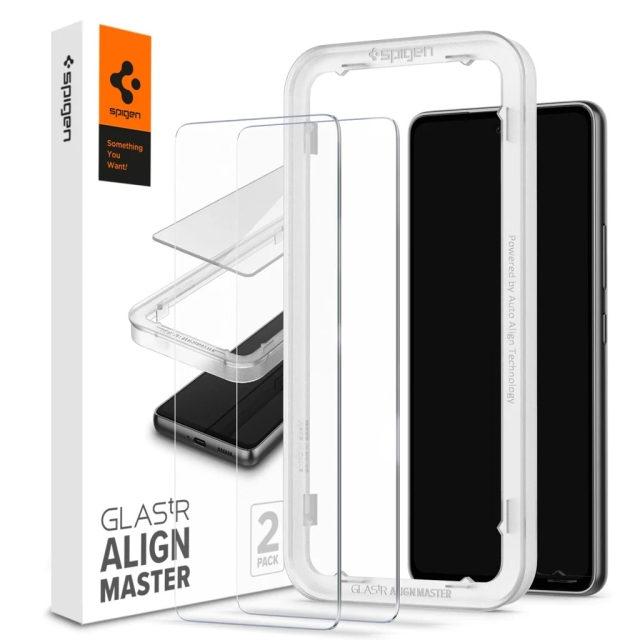 Комплект защитных стекол для Galaxy A52 5G Spigen (AGL03012) Align Master Clear