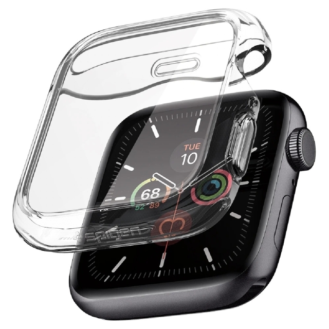 Чехол для Apple Watch Series 5 / 4 (44mm) Spigen (ACS00428) Ultra Hybrid Crystal Clear