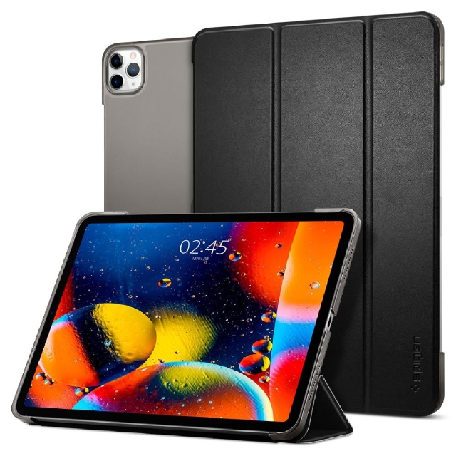 Чехол для iPad Pro 12.9 (2020/2018) Spigen (ACS00893) Smart Fold Black