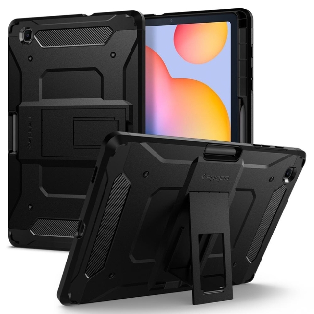 Чехол для Galaxy Tab S6 Lite Spigen (ACS01285) Tough Armor Black