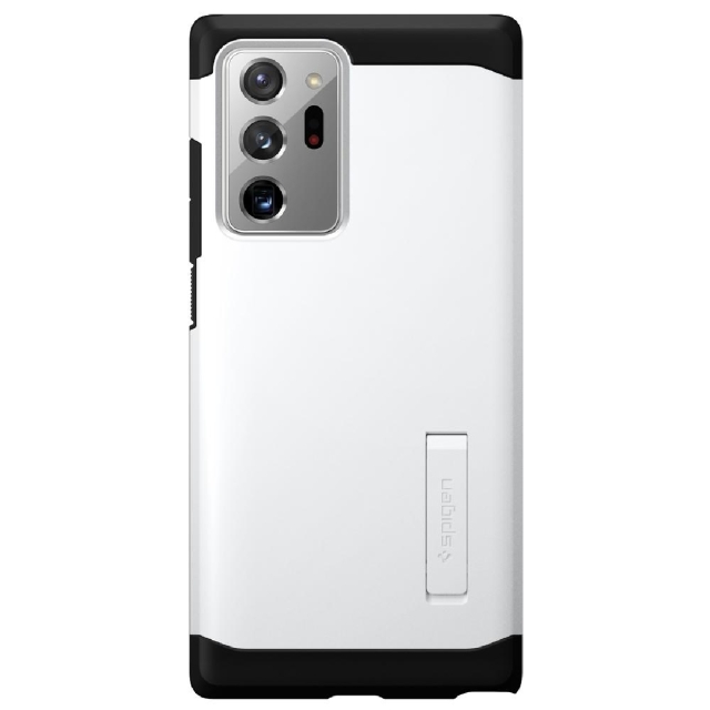 Чехол для Galaxy Note 20 Ultra Spigen (ACS01570) Tough Armor White