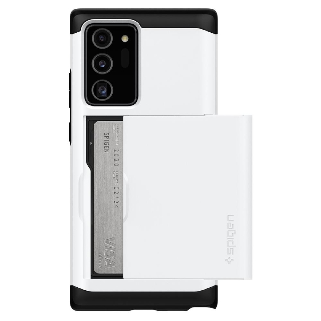 Чехол для Galaxy Note 20 Ultra Spigen (ACS01572) Slim Armor CS White