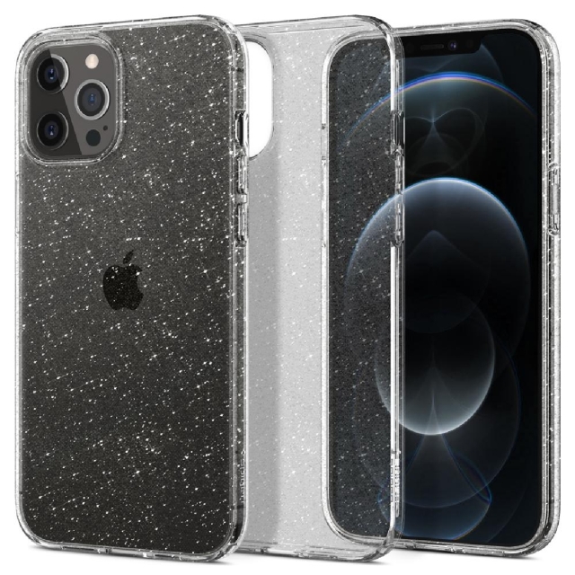 Чехол для iPhone 12 Pro Max Spigen (ACS01614) Liquid Crystal Glitter Crystal Quartz