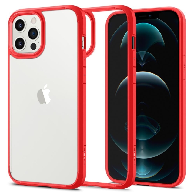 Чехол для iPhone 12 Pro Max Spigen (ACS01620) Ultra Hybrid Red