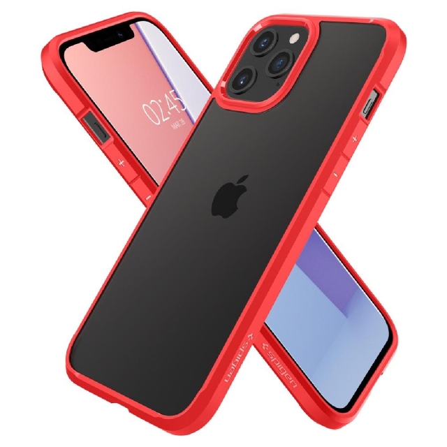 Чехол для iPhone 12 / iPhone 12 Pro Spigen (ACS01704) Ultra Hybrid Red