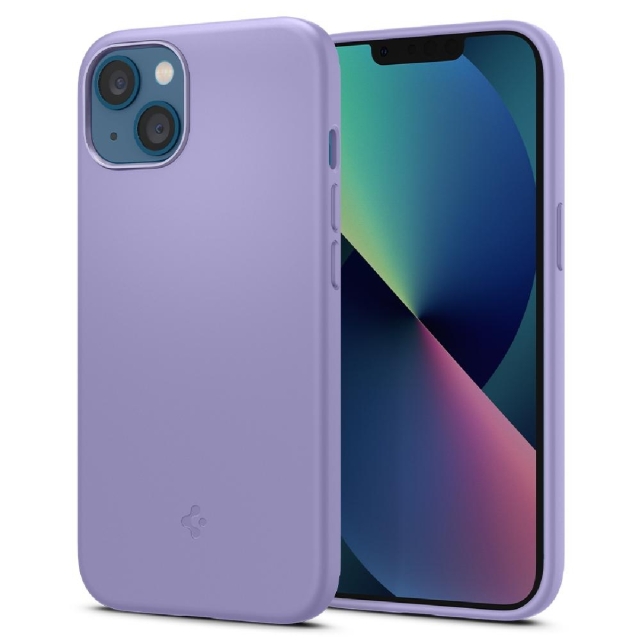 Чехол для iPhone 13 Mini Spigen (ACS03342) Silicone Fit Iris Purple