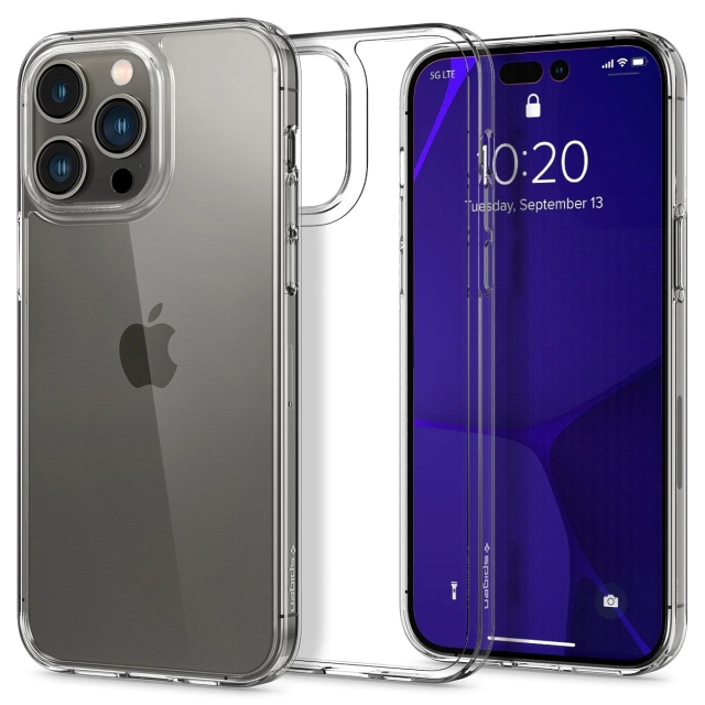 Чехол для iPhone 14 Pro Max Spigen (ACS04808) Air Skin Hybrid Crystal Clear