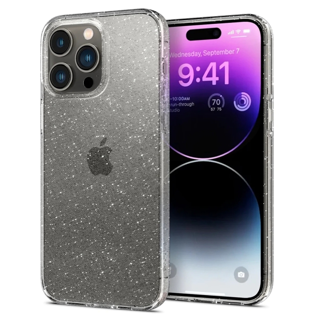 Чехол для iPhone 14 Pro Spigen (ACS04954) Liquid Crystal Glitter Crystal Quartz