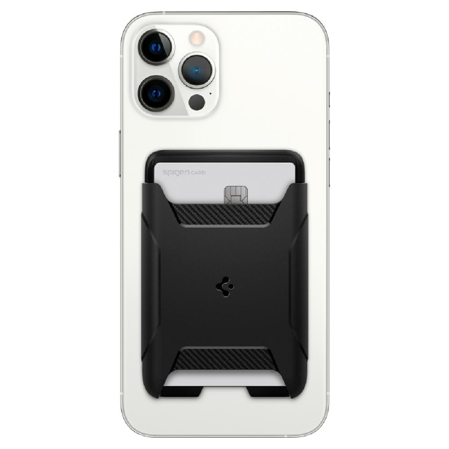Чехол для iPhone 12 Pro Max Spigen (AFA03363) MagSafe Rugged Armor Black