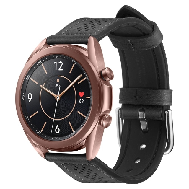 Ремешок для Galaxy Watch 3 (41mm) Spigen (AMP00694) Retro Fit (20mm) Black