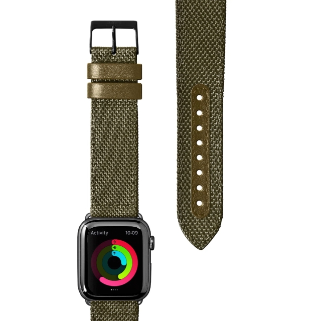 Ремешок для Apple Watch 1-8 / SE / Ultra (42/44/45/49 mm) Laut (L_AWL_T2_GN) Technical 2.0 Olive Green