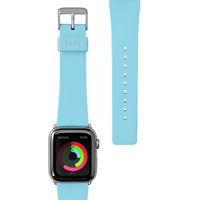 Ремешок для Apple Watch 1-7 / SE / Ultra (38/40/41 mm) Laut (L_AWS_PA_BL) HUEX Pastels Baby Blue