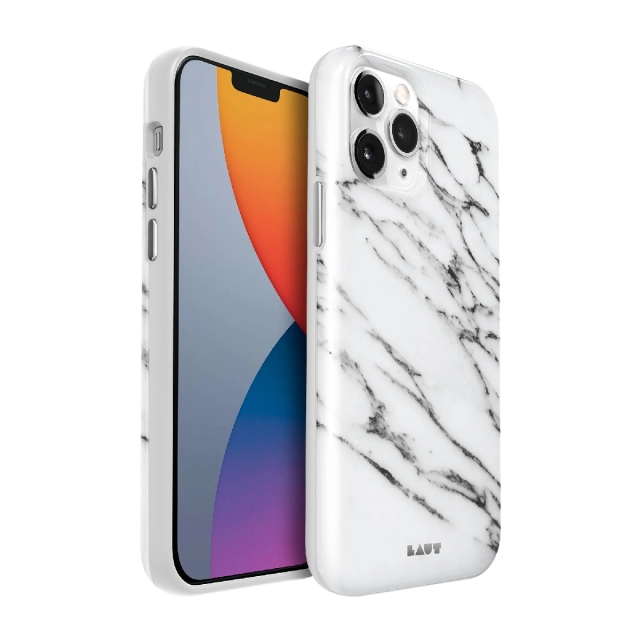 Чехол для iPhone 12 Mini Laut (L_IP20S_HXE_W) HUEX ELEMENTS Marble White