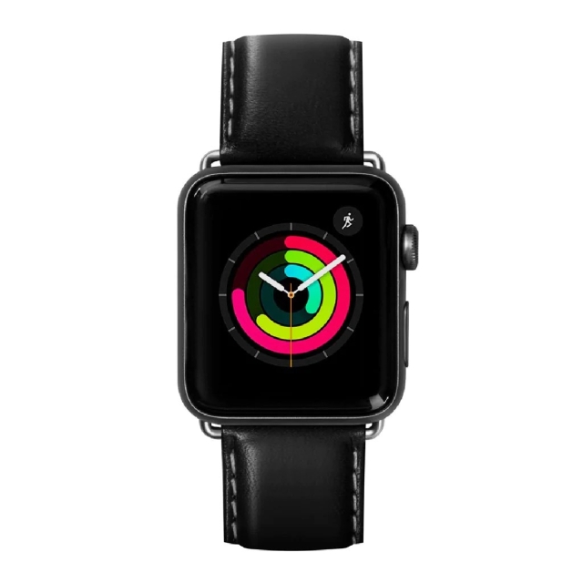 Ремешок для Apple Watch 1-8 / SE / Ultra (38/40/41 mm) Laut (LAUT_AWS_OX_BK) Oxford Noir