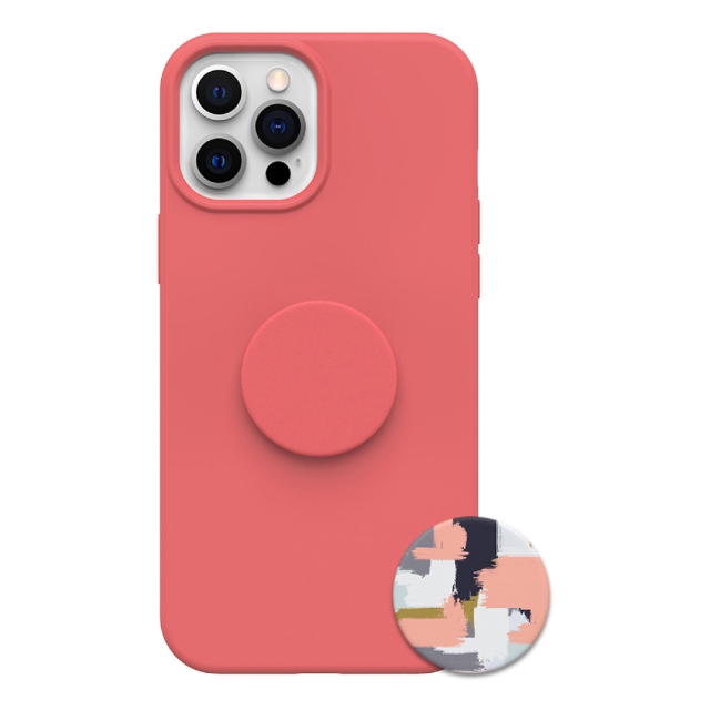 Чехол для iPhone 12 Pro Max OtterBox (77-80286) Otter + Pop Figura Tea Rose Pink