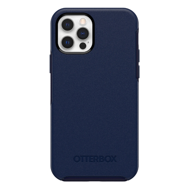 Чехол для iPhone 12 / iPhone 12 Pro OtterBox (77-80490) Symmetry+ with MagSafe Navy Captain Blue