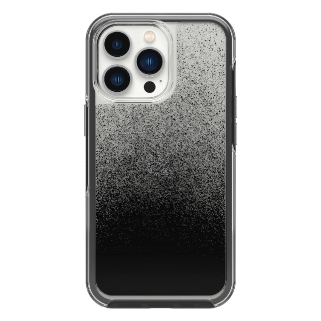Чехол для iPhone 13 Pro OtterBox (77-83492) Symmetry Clear Antimicrobial Ombre Spray (Clear/Black)