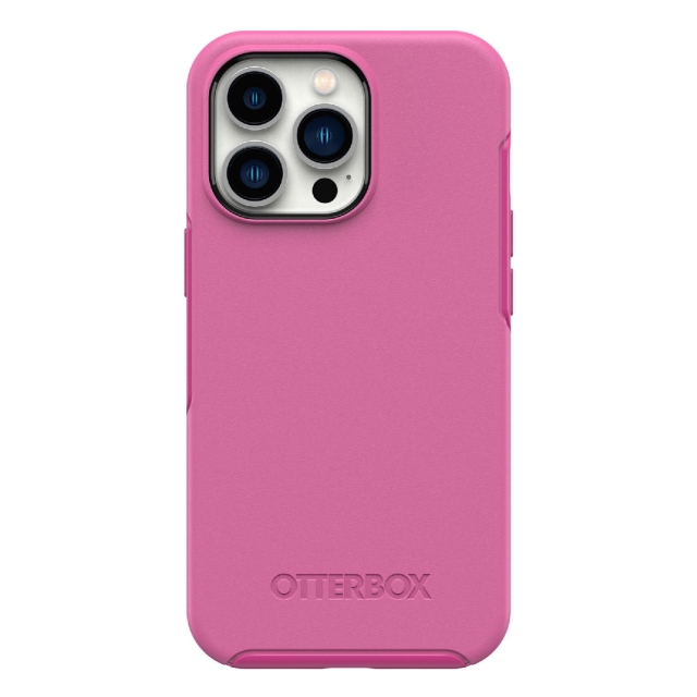 Чехол для iPhone 13 Pro OtterBox (77-83592) Symmetry+ Antimicrobial with MagSafe Strawberry Pink