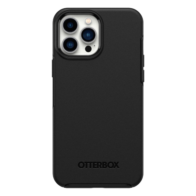 Чехол для iPhone 13 Pro Max OtterBox (77-83600) Symmetry+ Antimicrobial with MagSafe Black