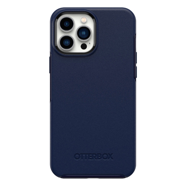 Чехол для iPhone 13 Pro Max OtterBox (77-83603) Symmetry+ with MagSafe Navy Captain Blue