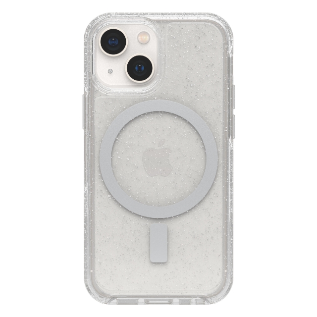 Чехол для iPhone 13 mini OtterBox (77-83656) Symmetry+ Clear Antimicrobial for MagSafe Stardust 2.0