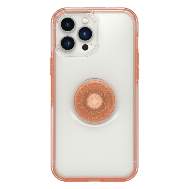 Чехол для iPhone 13 Pro Max OtterBox (77-83713) Otter + Pop Symmetry Clear Melondramatic (Clear/Orange)