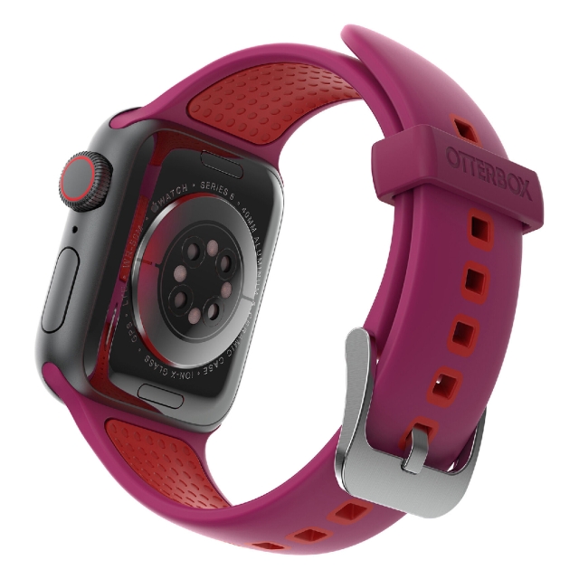 Ремешок для Apple Watch 7 (41mm) & Apple Watch 6 / SE / 5 / 4 (40mm) OtterBox (77-83900) Band Pulse Check (Dark Pink/Red)