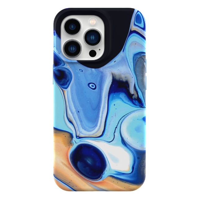 Чехол для iPhone 13 Pro OtterBox (77-84175) Figura with MagSafe Saturn Graphic (Blue)