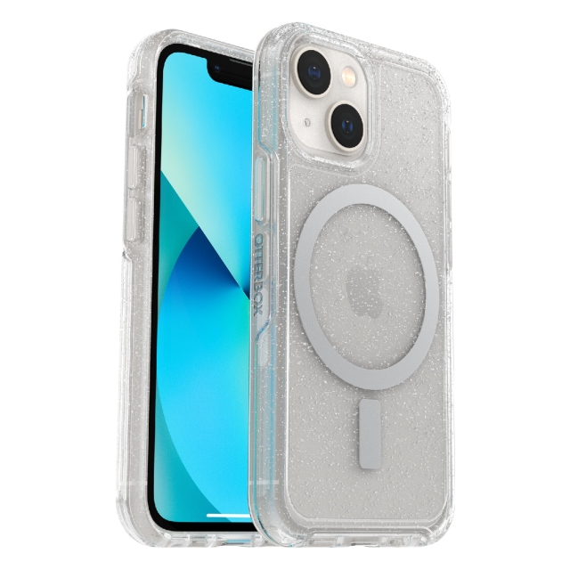 Чехол для iPhone 13 mini OtterBox (77-84778) Symmetry Series+ Clear for MagSafe Stardust 2.0