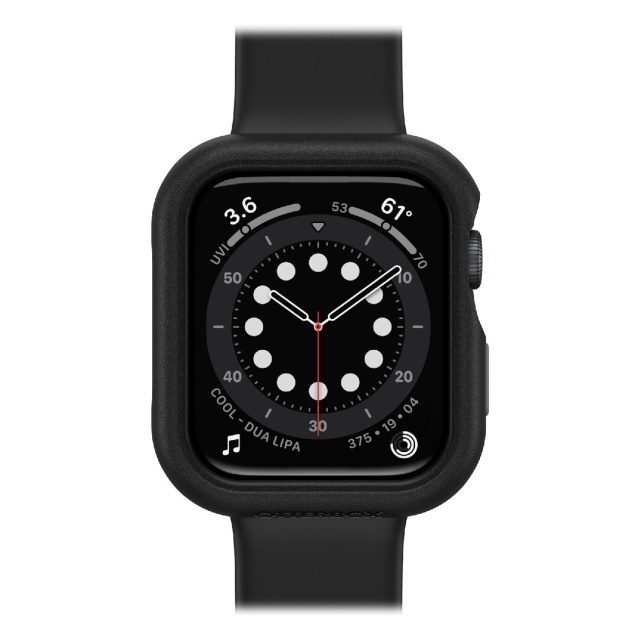 Чехол для Apple Watch 6 / SE / 5 / 4 (44mm) OtterBox (77-85244) Antimicrobial Pavement (Black/Grey)
