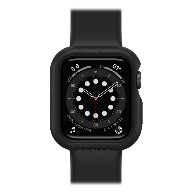 Чехол для Apple Watch 6 / SE / 5 / 4 (40mm) OtterBox (77-85272) Antimicrobial Pavement (Black/Grey)