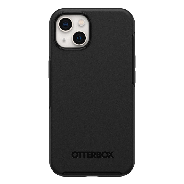 Чехол для iPhone 13 OtterBox (77-85616) Symmetry+ Antimicrobial with MagSafe Black
