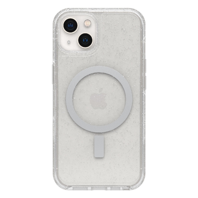 Чехол для iPhone 13 OtterBox (77-85656) Symmetry+ Clear for MagSafe Stardust Glitter