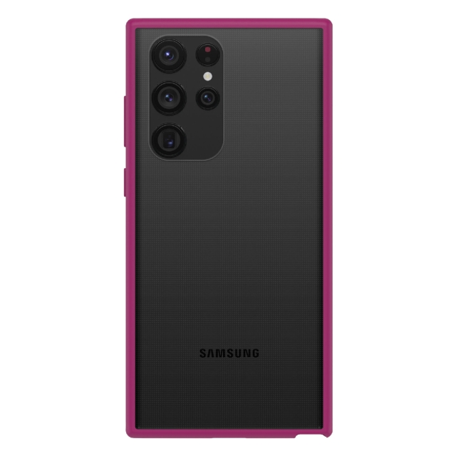 Чехол для Galaxy S22 Ultra OtterBox (77-86620) React Party Pink (Clear/Pink)