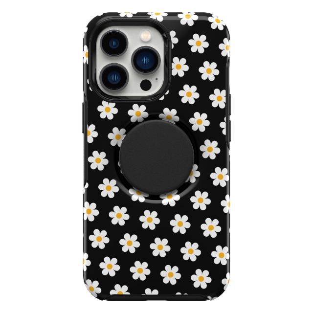 Чехол для iPhone 13 Pro OtterBox (77-86877) Otter + Pop Symmetry Daisy Graphic (Black/White)