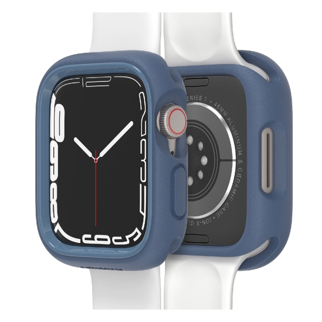 Чехол для Apple Watch 8 / 7 (45mm) OtterBox (77-87552) EXO EDGE Rock Skip Way (Blue)
