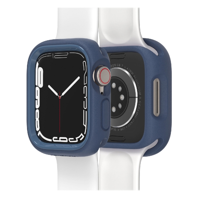 Чехол для Apple Watch 8 / 7 (41mm) OtterBox (77-87563) EXO EDGE Rock Skip Way (Blue)
