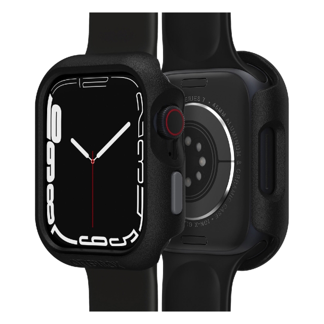 Чехол для Apple Watch 8 / 7 (45mm) OtterBox (77-87585) Watch Bumper Pavement (Black / Grey)