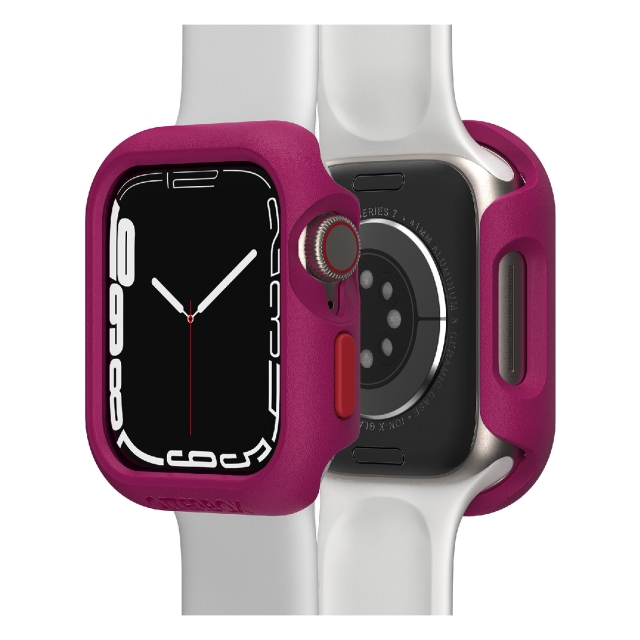 Чехол для Apple Watch 8 / 7 (41mm) OtterBox (77-87606) Watch Bumper Strawberry Shortcake (Pink)
