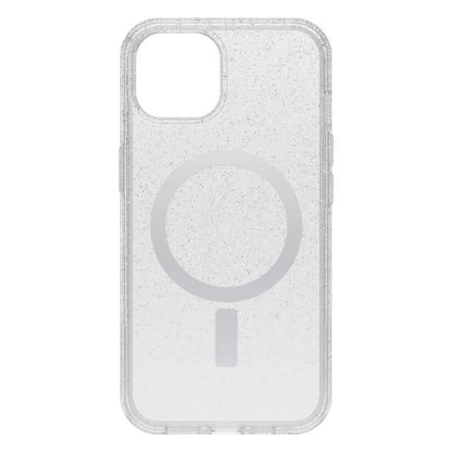 Чехол для iPhone 14 OtterBox (77-89221) Symmetry+ with MagSafe Stardust (Clear Glitter)